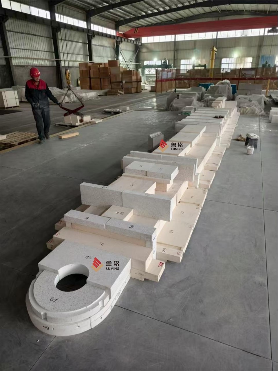 Corundum Precast Block For Industry Kilns suppliers